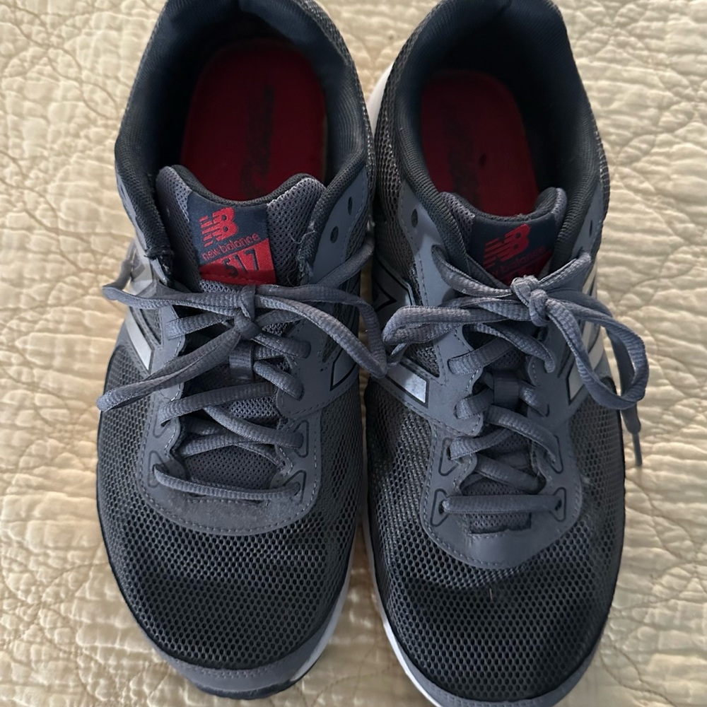 New Balance Men's Gray Athletic Shoes